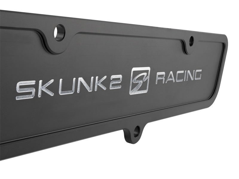Skunk2 Black Anodized Billet 6061 Aluminum Intake & Exhaust Port Covers - K-Series Cylinder Heads - eliteracefab.com
