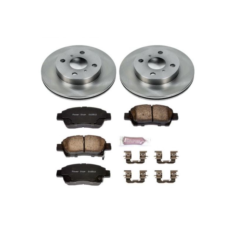 Power Stop 2000 Toyota Echo Front Autospecialty Brake Kit - eliteracefab.com