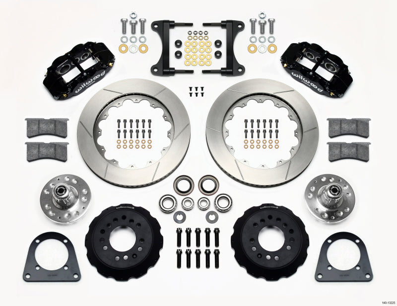Wilwood Narrow Superlite 6R Front Hub Kit 14.00in TCI-IFS 71-78 (Pinto Based) Wilwood