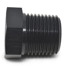 Load image into Gallery viewer, Russell Performance 3/8in Male to 1/4in Female Pipe Bushing Reducer (Black)