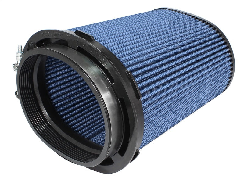 aFe MagnumFLOW Air Filter Pro 5 R 6.75inX4.75in F x 8.25inX6.25in B (INV) x 7.25X5in T (INV) x 9in - eliteracefab.com