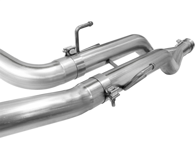 aFe MACHForce XP DPF-Back Exhaust 3in SS w/ 6in Black Tips 2014 Dodge Ram 1500 V6 3.0L EcoDiesel aFe