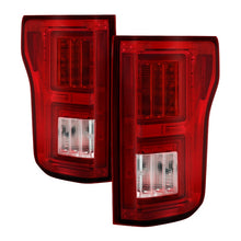 Load image into Gallery viewer, Spyder 18-19 Ford F-150 (w/o Blind Spot Sensor) LED Tail Lights - Red Clear (ALT-YD-FF15018-LED-RC) - eliteracefab.com