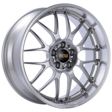 Load image into Gallery viewer, BBS RS-GT 18x11 5x130 ET45 CB71.6 Diamond Silver Center Diamond Cut Lip Wheel