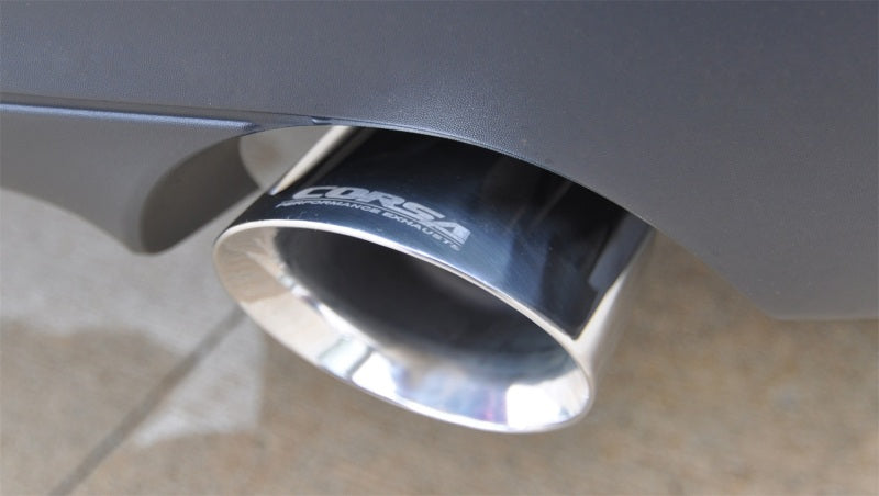 Corsa 15-16 Jeep Grand Cherokee Polished 2.5in Dual Rear Exit Cat-Back Exhaust - eliteracefab.com