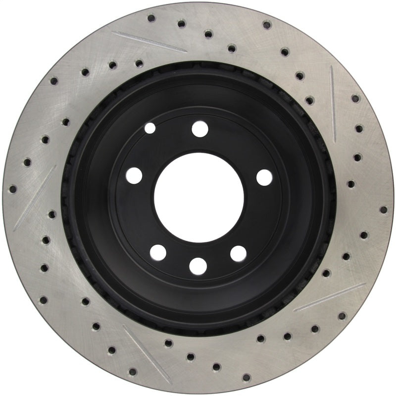 StopTech Slotted & Drilled Sport Brake Rotor - eliteracefab.com