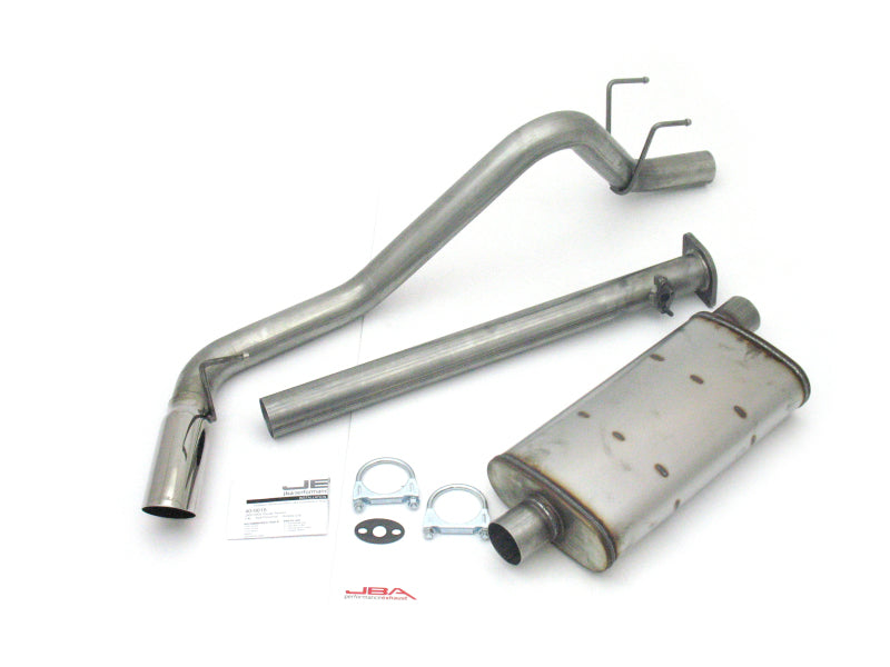 JBA 00-04 Toyota Tacoma (Xtra Cab) 3.4L 409SS Pass Side Single Exit Cat-Back Exhaust JBA