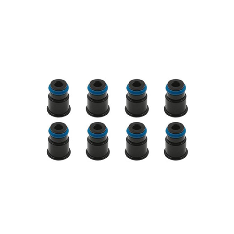 BLOX Racing 14mm Adapter Top (1/2in) w/Viton O-Ring & Retaining Clip (Set of 8) BLOX Racing