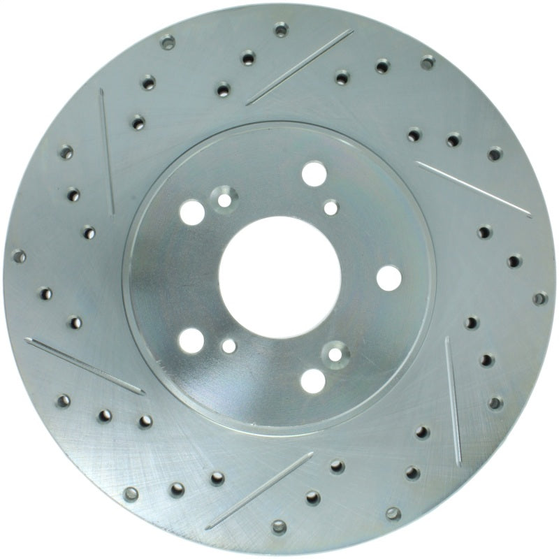 StopTech Select Sport 99-08 Acura TL (STD Caliper) / 01-03 CL Slotted and Drilled Right Front Rotor - eliteracefab.com