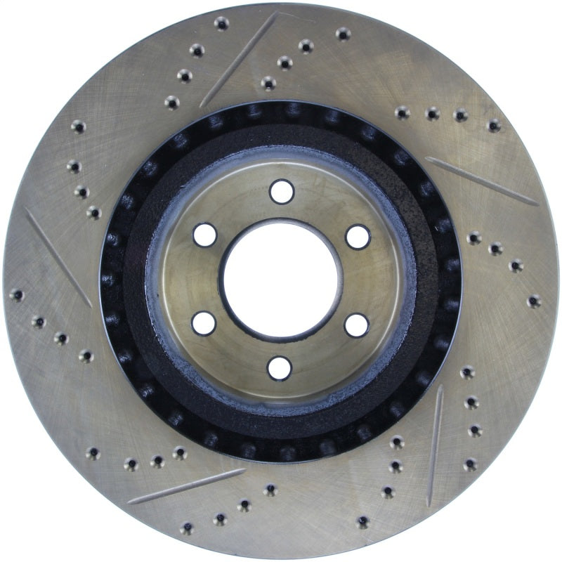 StopTech Slotted & Drilled Sport Brake Rotor - eliteracefab.com