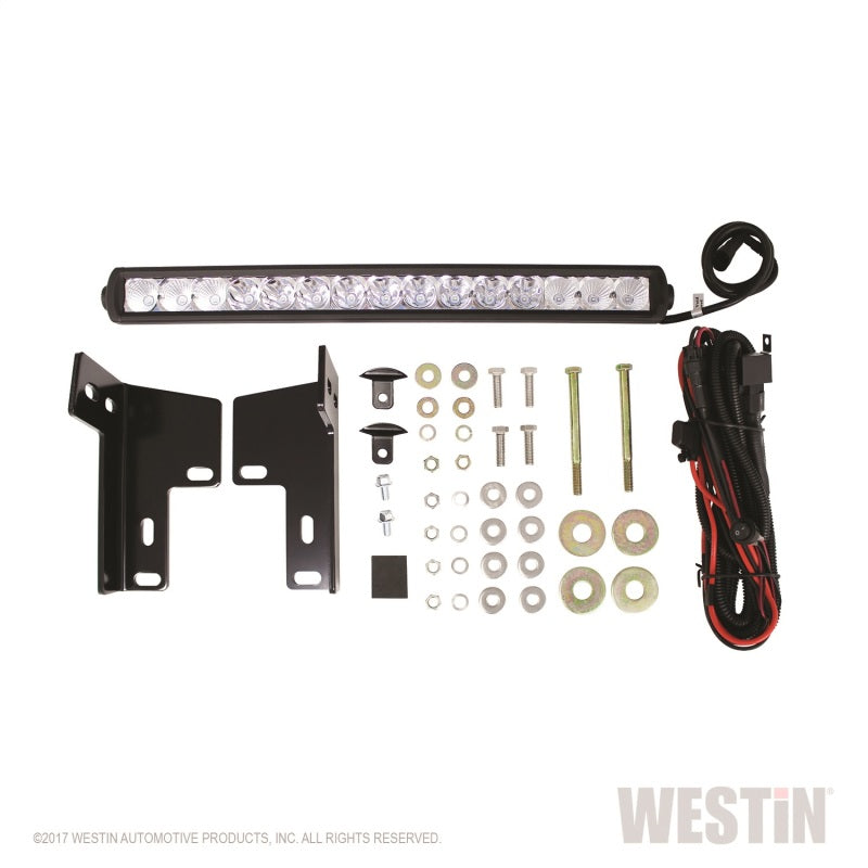 Westin 2005-2015 Toyota Tacoma Ultimate LED Bull Bar - Chrome