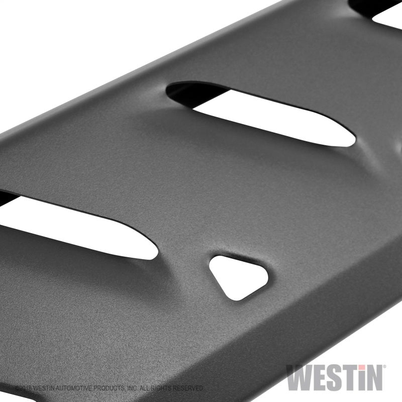 Westin 2019 Chevrolet Silverado/Sierra 1500 Crew Cab Thrasher Running Boards - Textured Black - eliteracefab.com