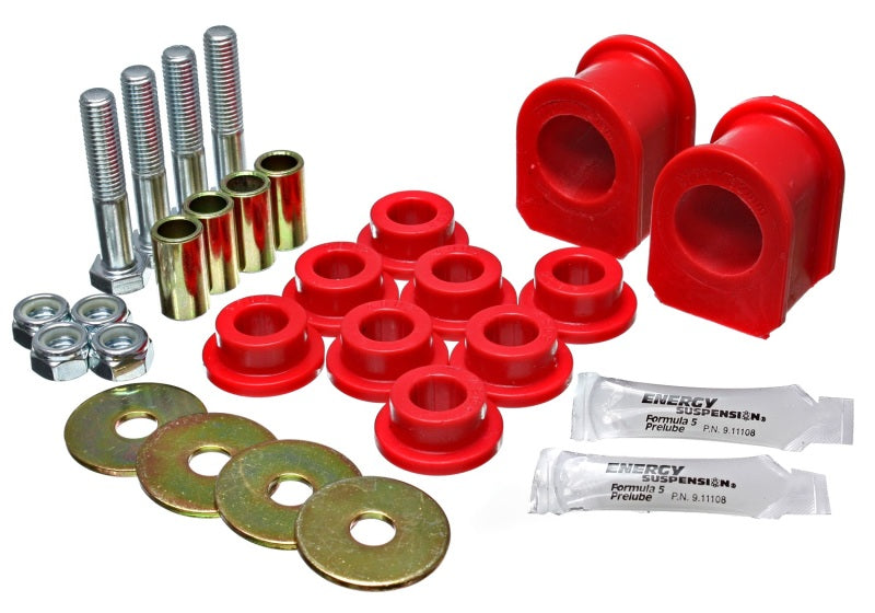 Energy Suspension 05-07 Ford Mustang Red Rear Sway Bar Frame Bushings (Must Reuse All Metal Parts) - eliteracefab.com