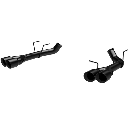 MagnaFlow 13 Ford Mustang Shelby GT500 V8 5.8L Quad Split Rear Exit Stainless Cat Back Perf Exhaust - eliteracefab.com