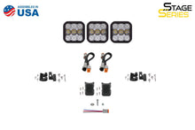 Load image into Gallery viewer, Diode Dynamics SS5 Sport Universal CrossLink 3-Pod Lightbar - White Combo