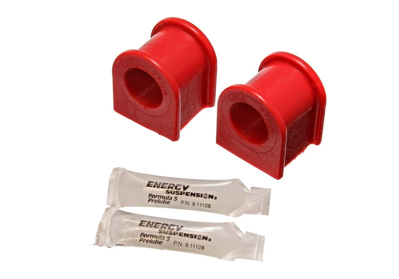 Energy Suspension 87-92 Toyota Supra Red 27mm Front Sway Bar Bushing Set - eliteracefab.com