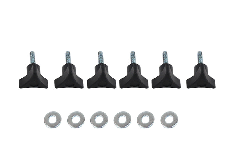 Kentrol 04-06 Jeep Wrangler TJ Unlimited LJ Hardtop Screws Unlimited - Textured Black - eliteracefab.com