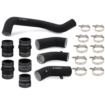 Mishimoto 17-19 GM L5P Duramax Intercooler Kit - Black w/ WBK Pipes - eliteracefab.com