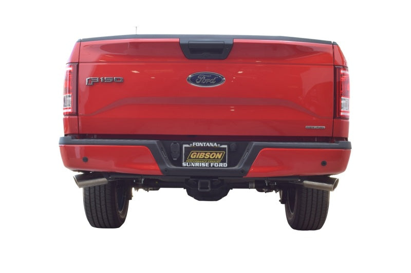 Gibson 15-19 Ford F-150 XL 5.0L 3in/2.5in Cat-Back Dual Extreme Exhaust - Stainless Gibson