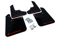 Load image into Gallery viewer, Rally Armor UR Mudflaps Black Urethane Red Logo 1993-2001 Impreza - eliteracefab.com