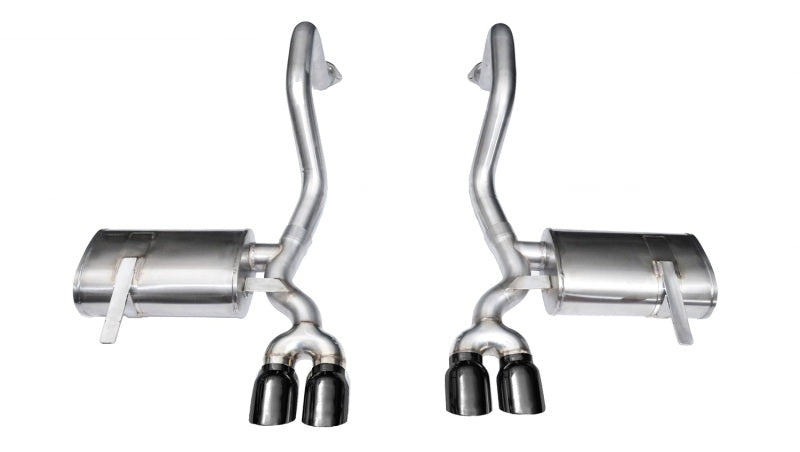 Corsa 97-04 Chevrolet Corvette C5 Z06 5.7L V8 Xtreme Axle-Back Exhaust w/ Black Tips CORSA Performance