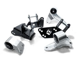 Innovative 96-00 Civic K-Series Silver Aluminum Mounts 85A Bushings (EG/DC Subframe)