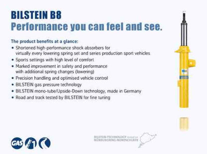 Bilstein B8 SP 14-15 Mini Cooper Base/S Front Left Twintube Strut Assembly - eliteracefab.com