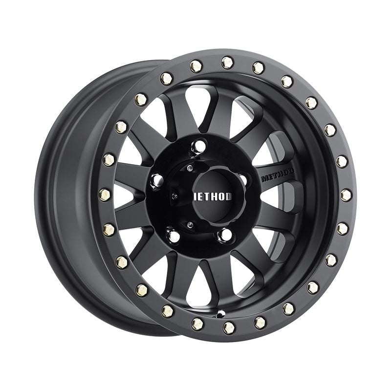 Method Race Wheels MR304 Double Standard, 15x10, -50mm Offset, 5x4.5, 83mm Centerbore, Matte Black - eliteracefab.com