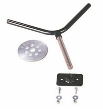 Load image into Gallery viewer, Fabtech Universal Spare Tire Flat Mount - Black - eliteracefab.com