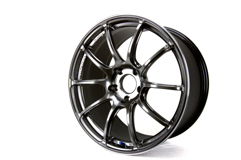 Advan YAZ8H45MHB RZII 18x8.5 +45 5-112 Racing Hyper Black Wheel