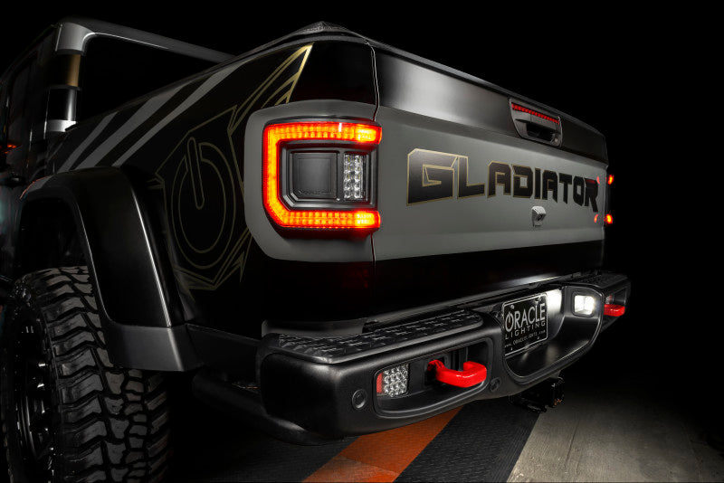 ORACLE FLUSH MOUNT LED TAIL LIGHTS FOR GLADIATOR JT - eliteracefab.com