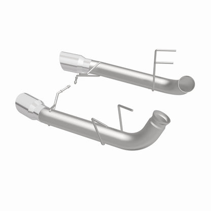 MagnaFlow 13 Ford Mustang Dual Split Rear Exit Stainless Axle-Back Cat Back Exhaust (Competition) Magnaflow