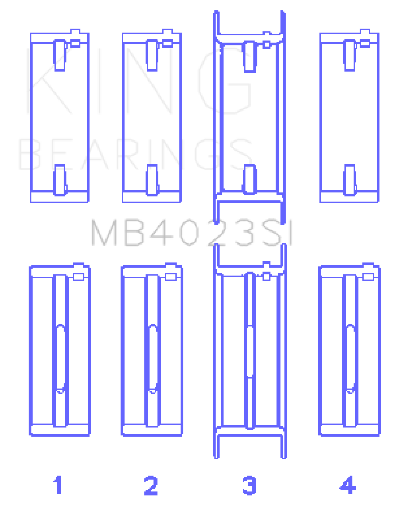 For FORD TAURUS V6 245CI/177CI/ King Engine Bearings