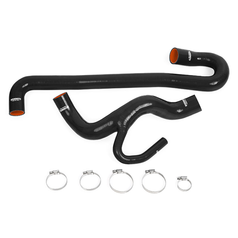 Mishimoto 12+ Jeep Grand Cherokee SRT8 6.4L V8 Black Silicone Radiator Hose Kit - eliteracefab.com