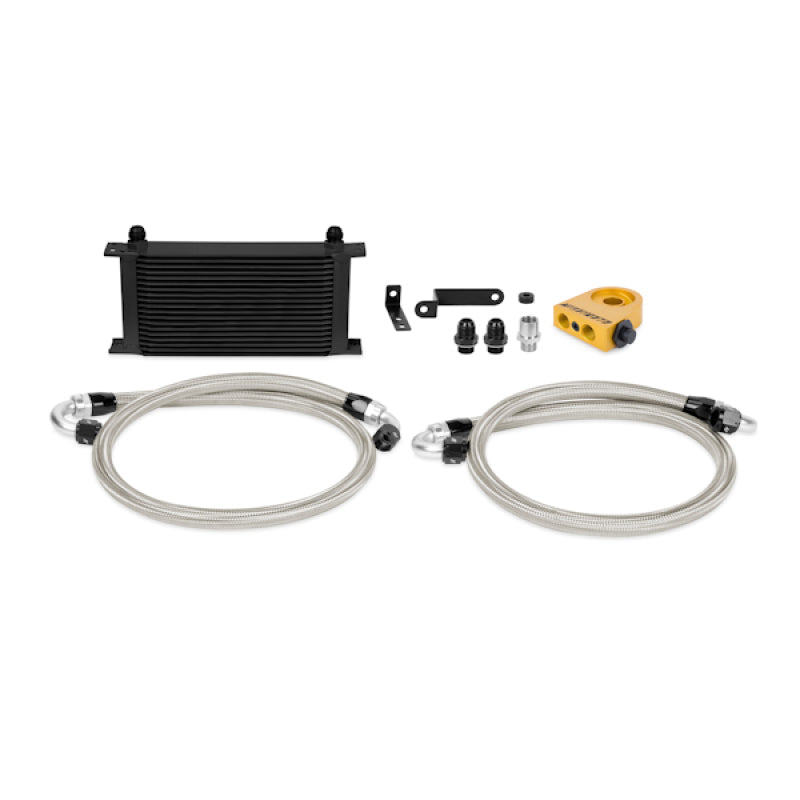 Mishimoto 08-14 WRX/STi Oil Cooler Kit - Silver - eliteracefab.com