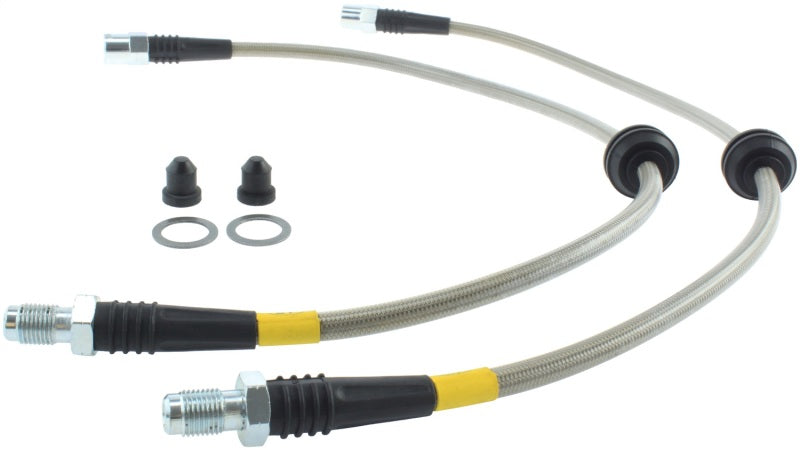 STOPTECH 08-09 BMW M3 (E92) SS FRONT BRAKE LINES, 950.34019 - eliteracefab.com