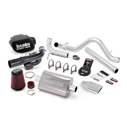Banks Power 12-14 Jeep 3.6L Wrangler (All) 4dr Stinger Sys w/ AutoMind - SS Single Exh w/ Chrome Tip Banks Power