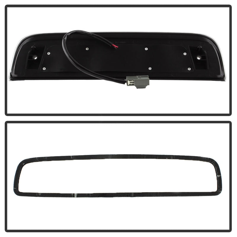 xTune 14-16 Chevrolet Silverado 1500 LED 3rd Brake Light - Black (BKL-CSIL14-LED-BK) - eliteracefab.com