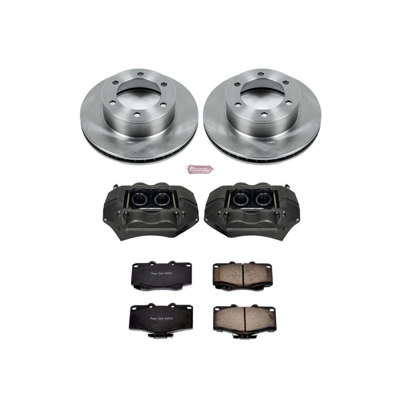 Power Stop 95-04 Toyota Tacoma Front Autospecialty Brake Kit w/Calipers - eliteracefab.com