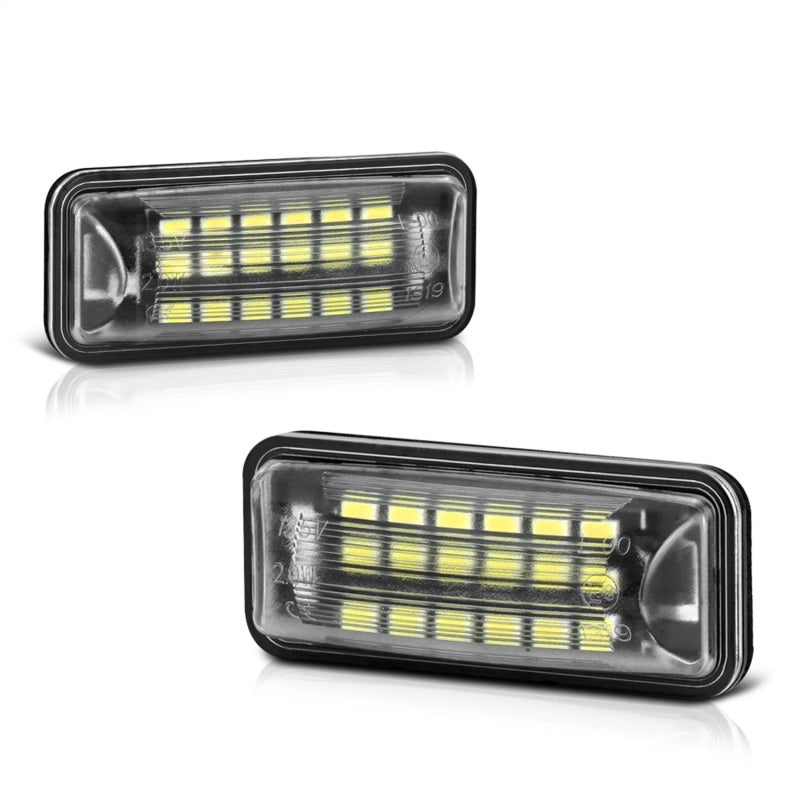 Xtune 13-18 Subaru BRZ T10 Connector LED License Plate Bulb Assembly White 5500K LAC-LP-SWRX08 -Pair - eliteracefab.com