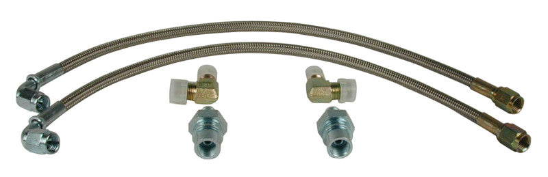 Wilwood Flexline Kit 64-72 Most GM 90 Degree Hose end - eliteracefab.com