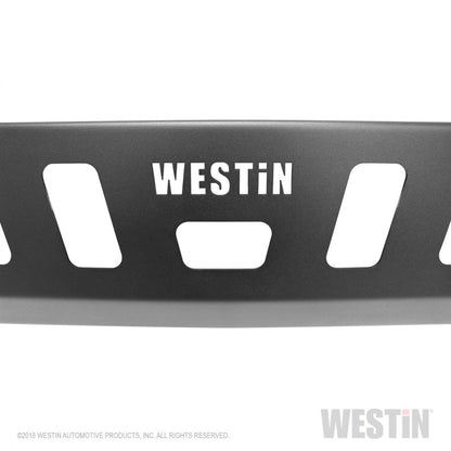 Westin 18-19 Jeep Wrangler JL Front Bumper Skid Plate - Textured Black - eliteracefab.com