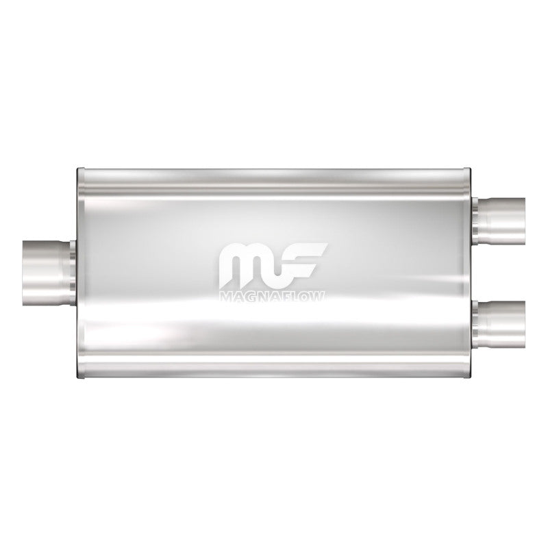 MagnaFlow Muffler 409SS 22x5x11 3/3.5 D/C 6L Magnaflow