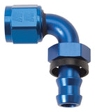 Russell Performance -6 AN Twist-Lok 90 Degree Hose End (Blue)