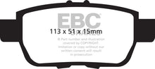 Load image into Gallery viewer, EBC 09-14 Acura TL 3.5 Yellowstuff Rear Brake Pads - eliteracefab.com