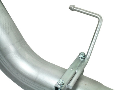 aFe Atlas Exhaust 4in Aluminized Cat-Back w/ 304 SS Black Tip 11-13 Ford F-150 EcoBoost V6 3.5L (tt) - eliteracefab.com