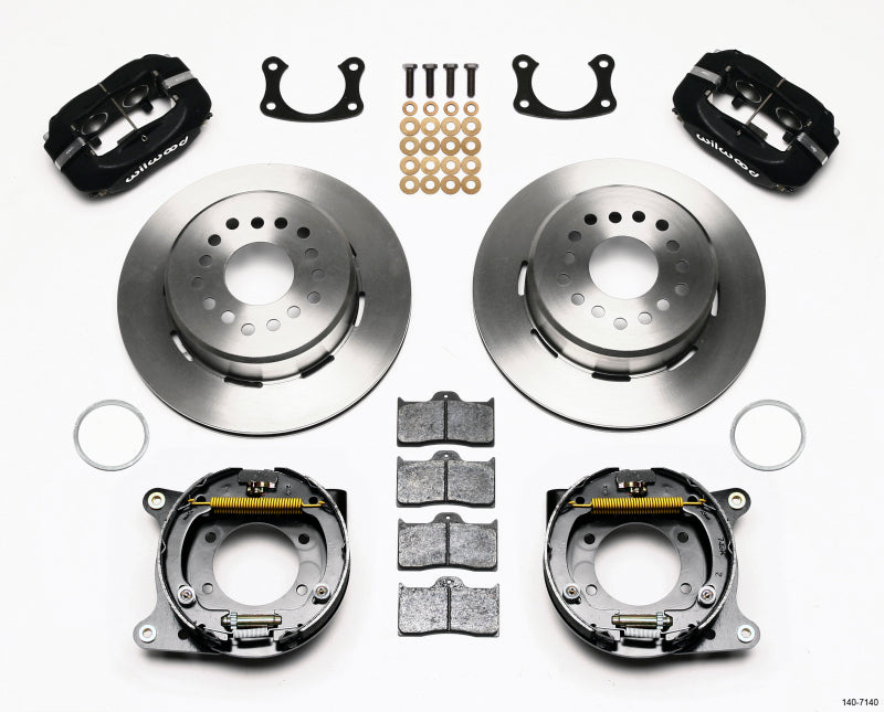 Wilwood Forged Dynalite P/S Park Brake Kit New Big Ford 2.50in Offset - eliteracefab.com