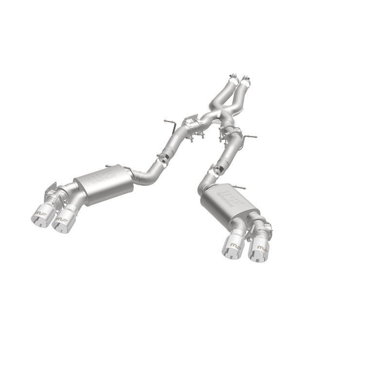 MagnaFlow 2016 Chevy Camaro 6.2L V8 Competition Cat Back w/ Quad Polished Tips Magnaflow