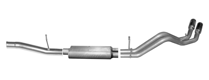 Gibson 15-18 Chevrolet Silverado 1500 LS 5.3L 3in/2.25in Cat-Back Dual Sport Exhaust - Aluminized Gibson