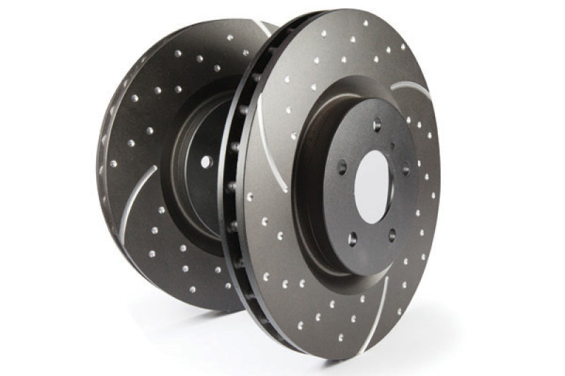 EBC 15-17 Ford F-150 GD Sport Slotted and Dimpled Rear Rotors - eliteracefab.com